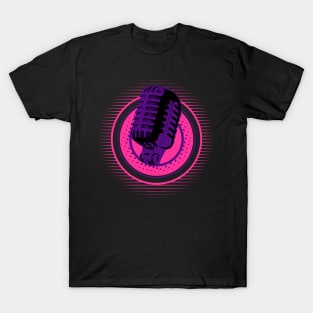 Microphone | Hiphop | V8 T-Shirt